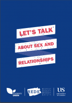 Front cover of Sex and Relationships booklet
