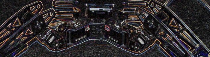 Students walking across campus