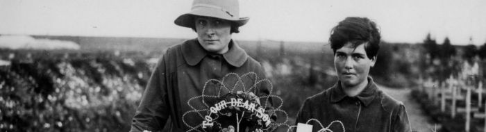 Students walking across campus