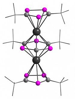A triple-decker scandium complex of triphospholide and triphosphabenzene ligands