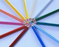 rainbow colooured pencils rainbow coloured pencils