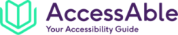 The logo of the AccessAble website