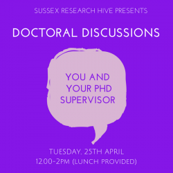 Doctoral Discussions - Supervisor flyer