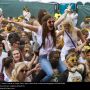 People celebrating holi