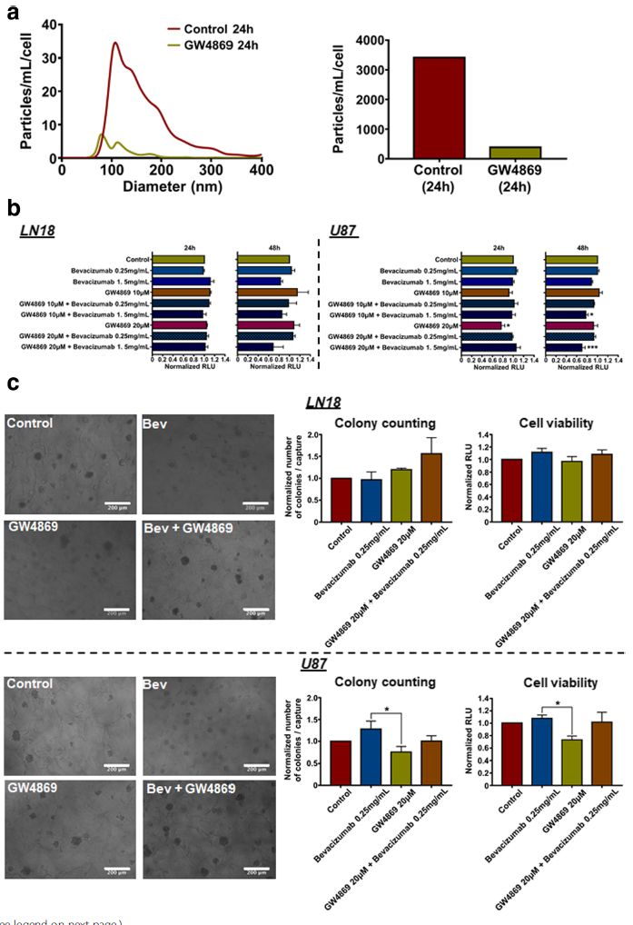 Extracellular vesicles in glioblastoma