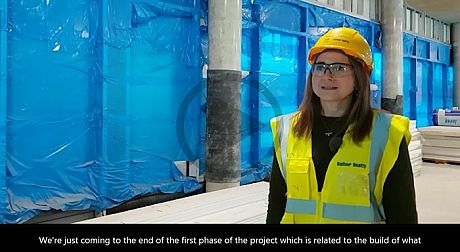 Sarah Hardman talks about the progress on the Student Centre