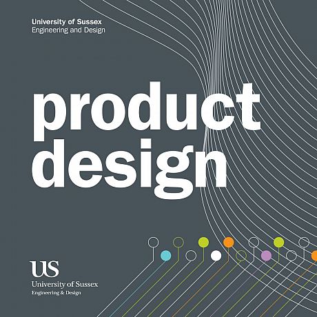 Front cover for Product Design Brochure
