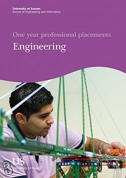 CEC Engineering Professional Placements information leaflet cover