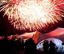 Celebration weekend fireworks