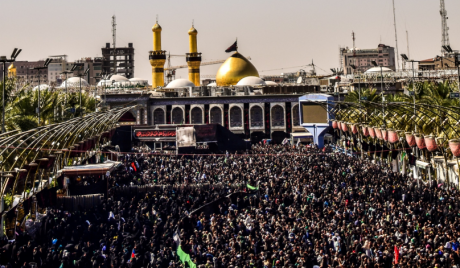 Pilgrims in Karbala, Iraq