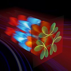 Hyperspectral terahertz microscopy via nonlinear ghost imaging