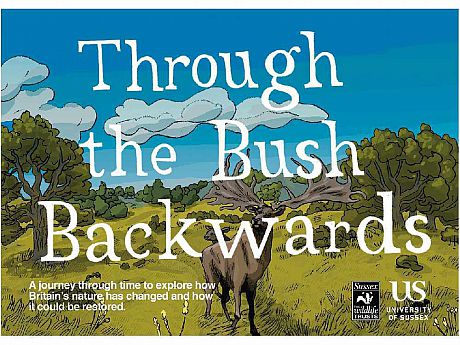 Through the bush backwards