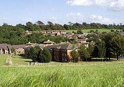 Some of the campus accommodation