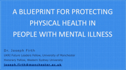 Protecting physical health in people with mental illness