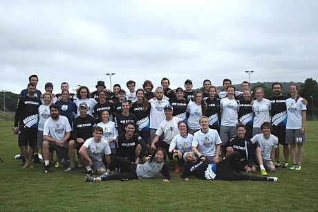 The Brighton Breezy and New Zealand Ultimate teams