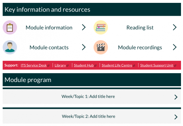Sussex Template A Module Homepage