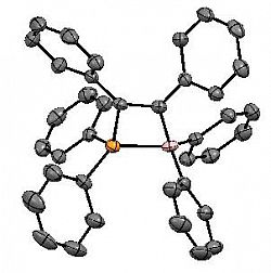 Structure of Ph2BC(Ph)=C(Ph)PPh2