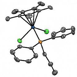 Structure of Cp*IrCl2PPh2nPr