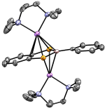 The Benzodiphosphaborolediide dilithium salt as the tmeda solvate.