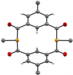 The 5-Methyl-substituted P-methyl-diphosphametacyclophane