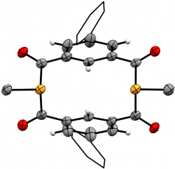 The 5-Phenyl-substituted P-methyl-diphosphametacyclophane