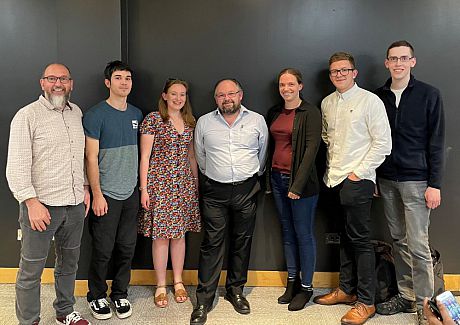 Group photo of past, present and future members of the crossleylab