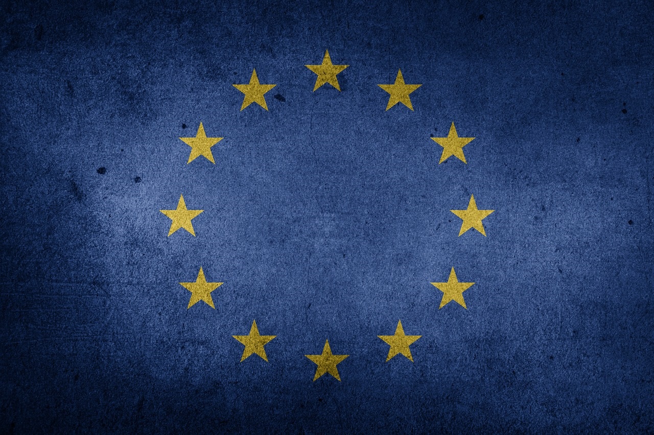 An image of the EU flag