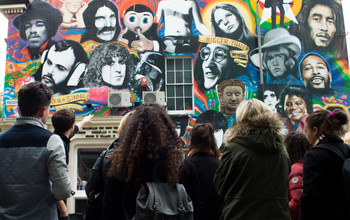 Street art tour in Brighton