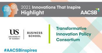 AACSB 2021 Innovations That Inspire Award logo