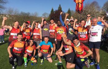 University of Sussex marathon runners