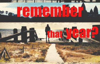 Title scene for 'Do you remember that year?' film