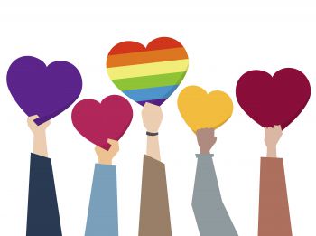 diversity hearts graphic