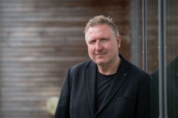 A picture of Professor Mario Novelli outside Essex House where he is based at the University of Sussex