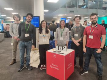 researchers from EPic research group at Quantum Showcase 2021