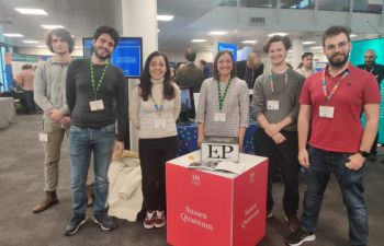 researchers from EPic research group at Quantum Showcase 2021