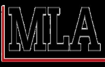 Image of the letter MLA, the acronym for the Modern Language Association