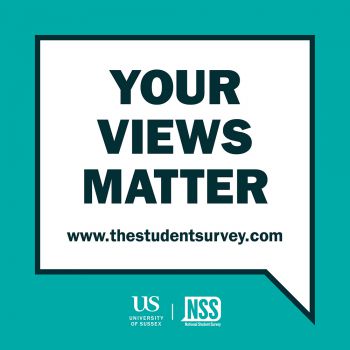 Your Views Matter National Student Survey image with link to www.studentsurvey.co.uk