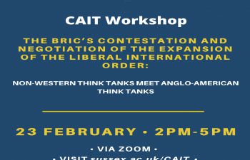 poster for cait workshop event