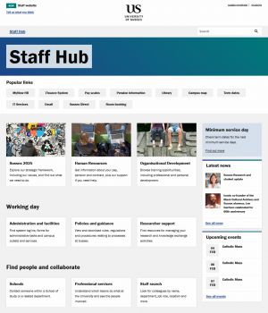 New look Staff Hub