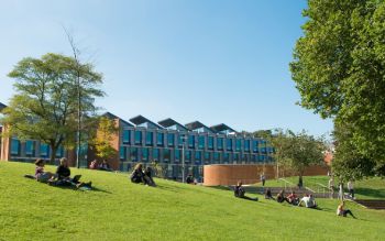 Image of greenery outside Jubilee and Bramber House