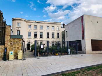 Photograph of the exterior of the Black Cultural Archives in Brixton