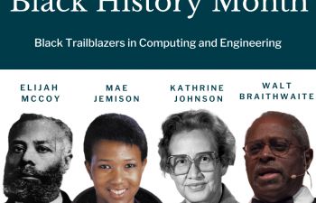 A picture of Elijah McCoy, Mae Jemison, Katherine Johnson, Walt Braithwaite