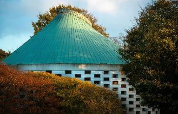 Meeting House in autumn