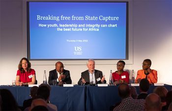 Professor Barrington chairs a panel debate on State Capture.