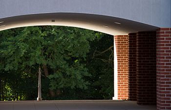 Arches on campus