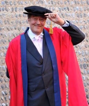 Actor, comedian and writer Stephen Fry
