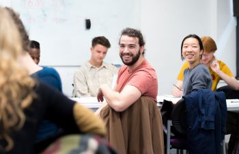 Students in a seminar