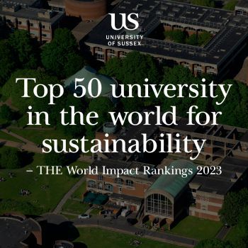 Graphic saying Top 50 for sustainability