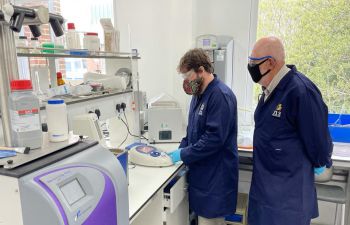 113 Botanicals scientists working in the lab