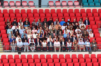 Group of Santander Scholars sitting together